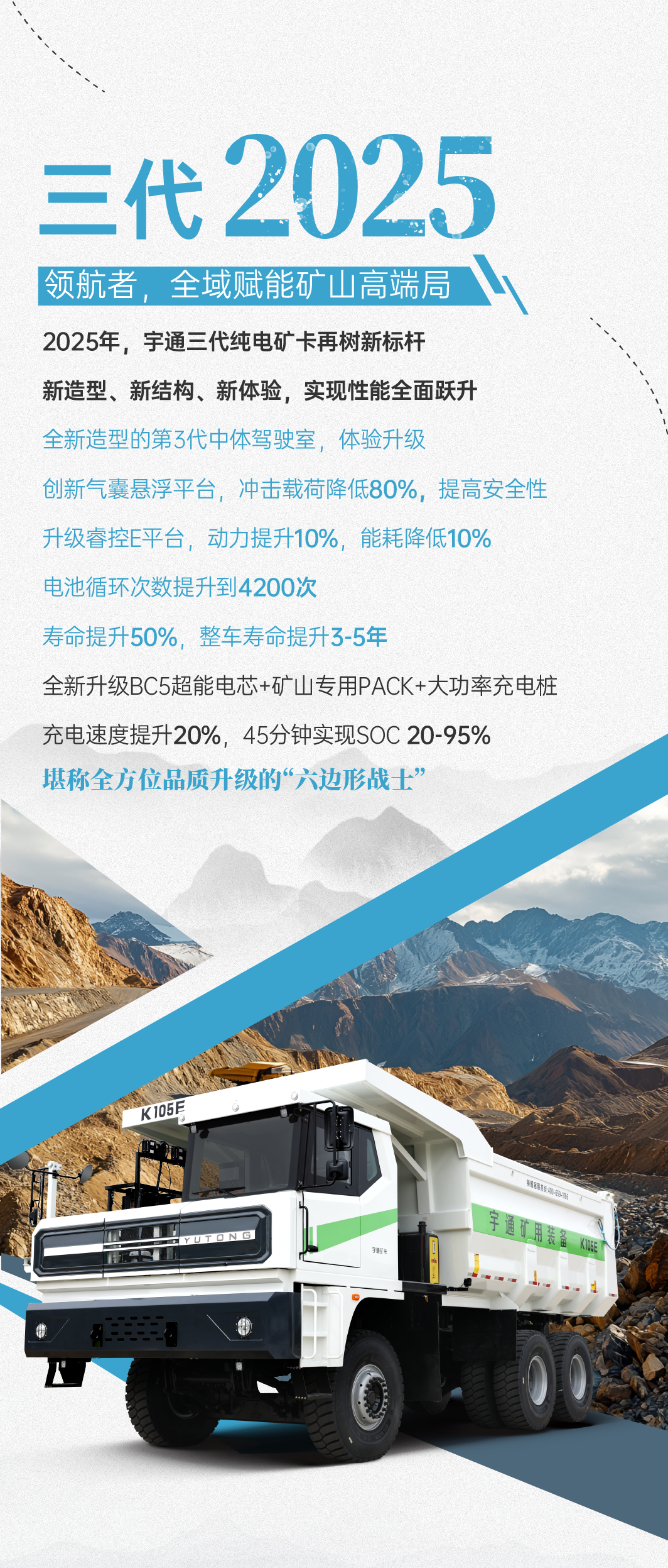 纯电矿卡进化史 | 看宇通矿卡如何实现代代引领